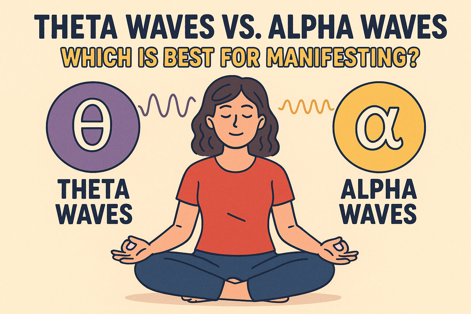 Theta Waves vs Alpha Waves for Manifestation