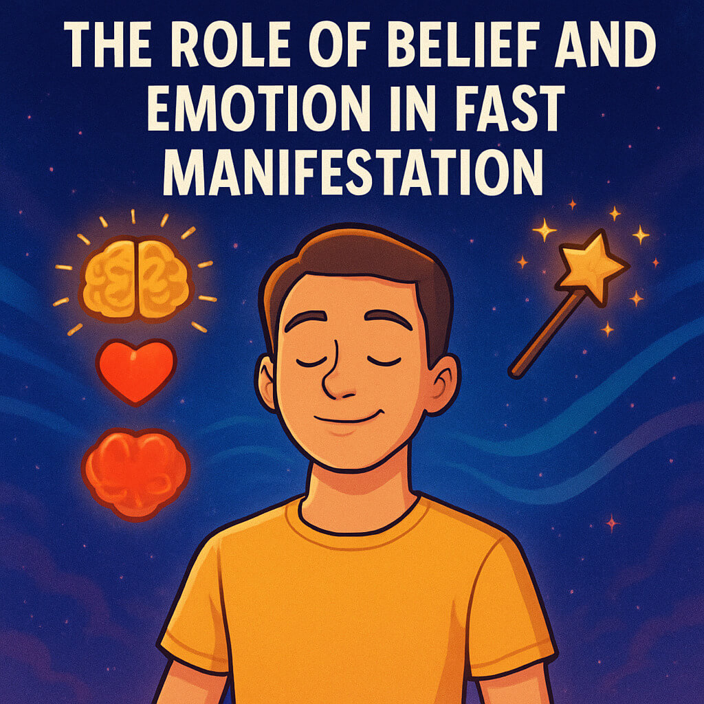 The Power of Belief and Emotion in Rapid Manifestation