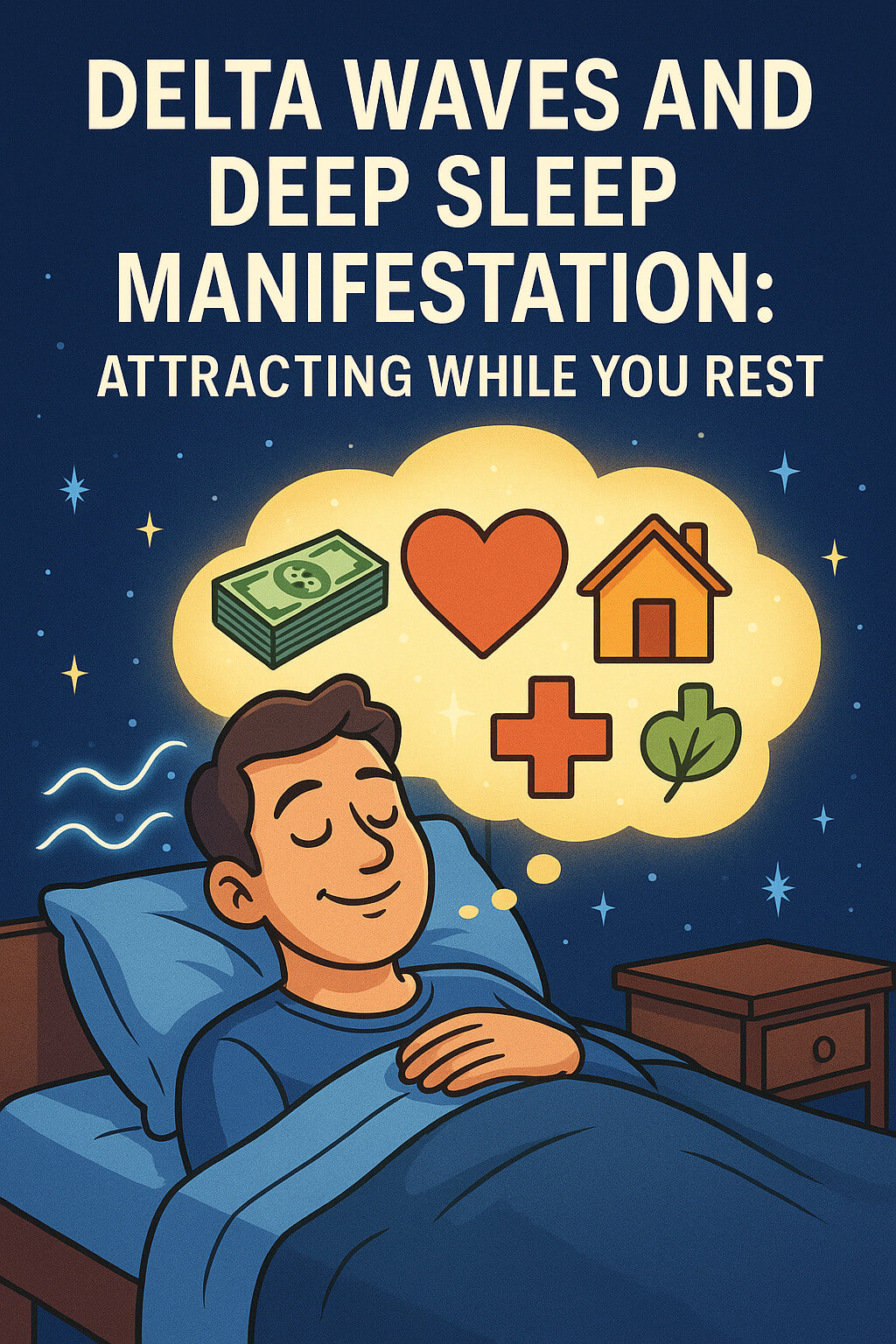 Delta Waves and Deep Sleep Manifestation: How to Attract While You Rest