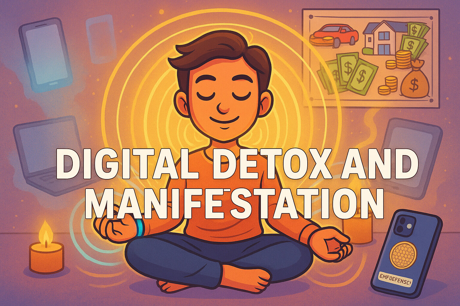 digital detox and manifestation