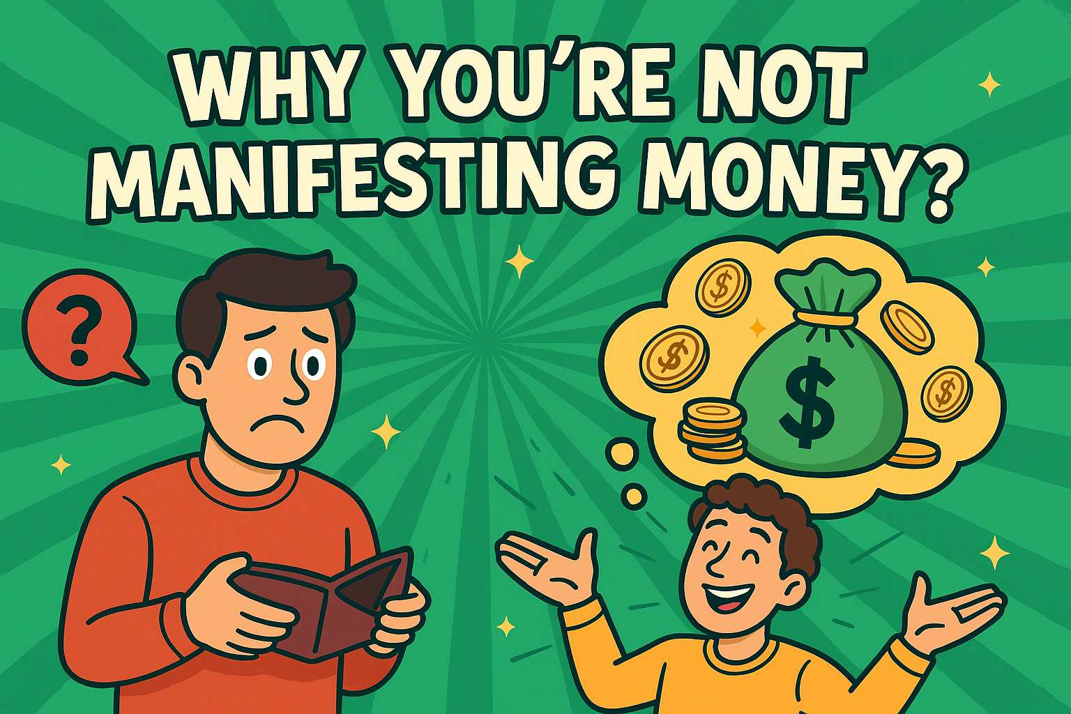 Why you're not manifesting money