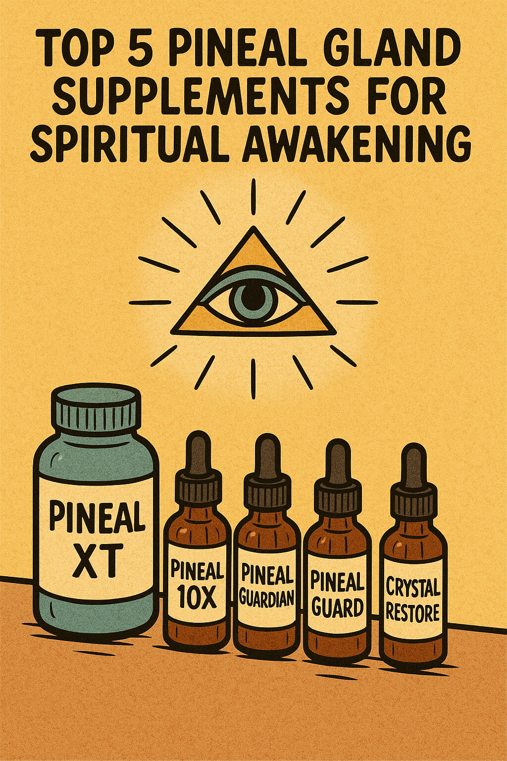 Top 5 Pineal Gland Supplements for Spiritual Awakening and Mental Clarity