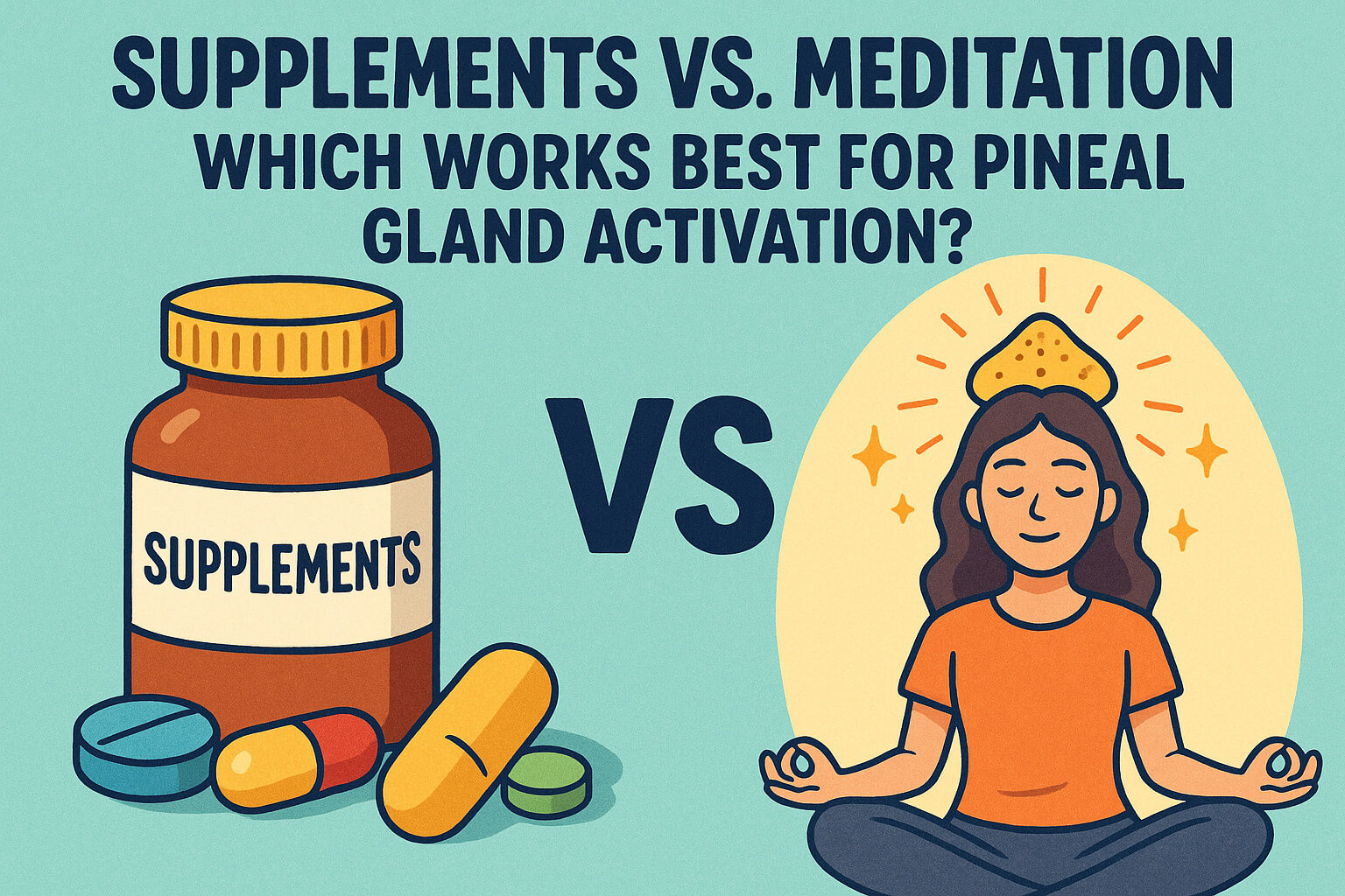 supplements vs meditation for pineal gland activation